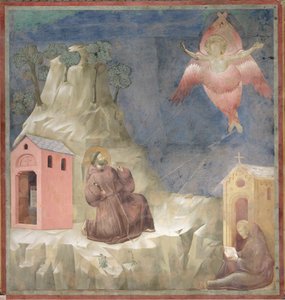 St. Francis mottar Stigmata, 1297-99